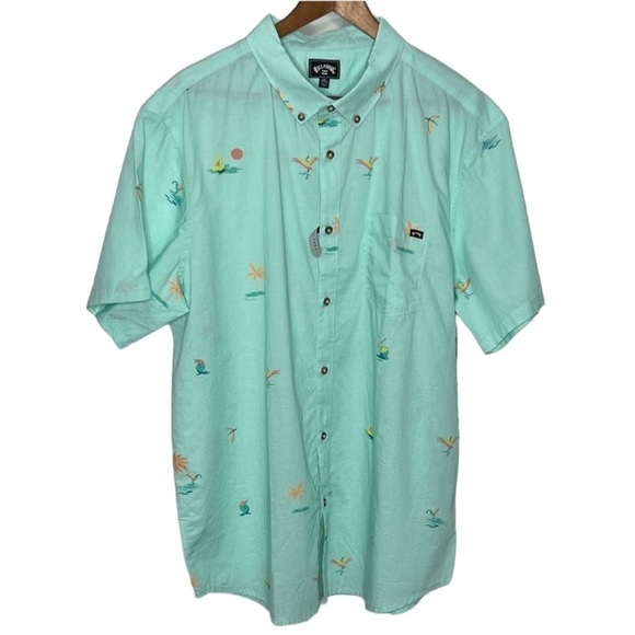 Billabong Men’s Sundays Mini Short Sleeve - Picture 1 of 8